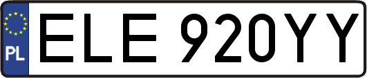 ELE920YY