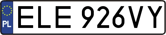 ELE926VY