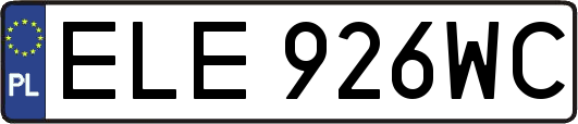 ELE926WC