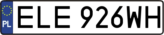 ELE926WH