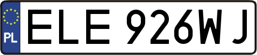 ELE926WJ