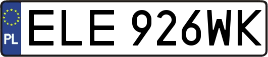 ELE926WK