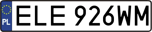 ELE926WM