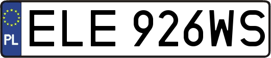 ELE926WS