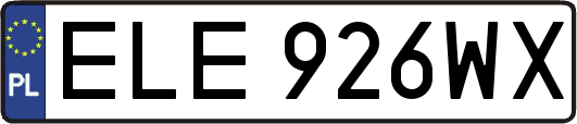 ELE926WX