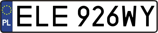 ELE926WY
