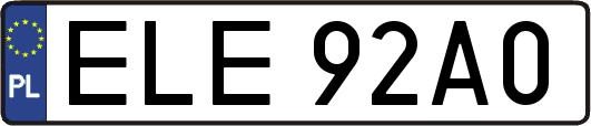 ELE92A0