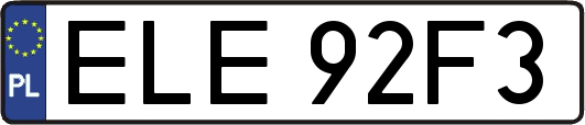 ELE92F3