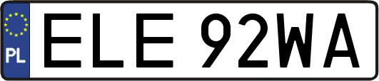 ELE92WA
