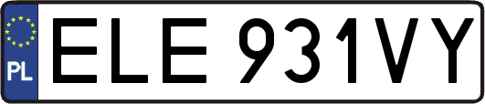 ELE931VY
