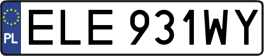 ELE931WY