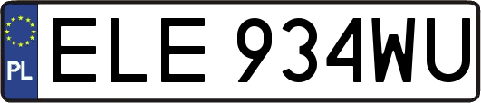 ELE934WU