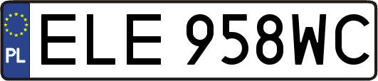 ELE958WC