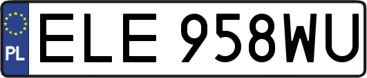 ELE958WU