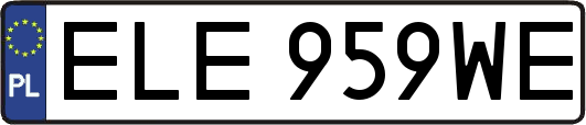 ELE959WE