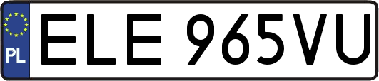 ELE965VU