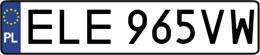 ELE965VW