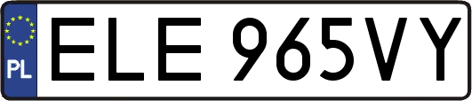 ELE965VY