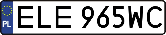 ELE965WC