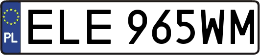 ELE965WM