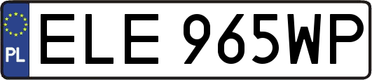 ELE965WP