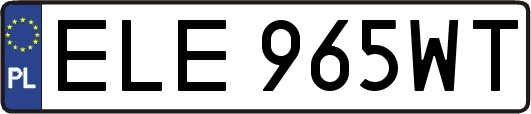 ELE965WT