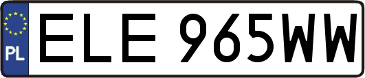 ELE965WW