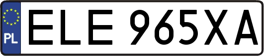 ELE965XA
