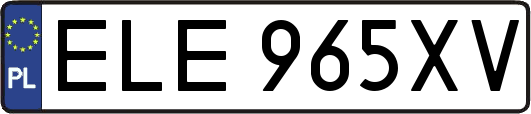 ELE965XV