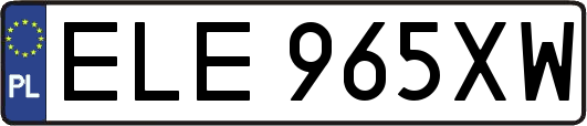 ELE965XW