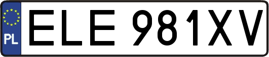 ELE981XV
