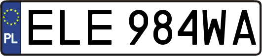 ELE984WA