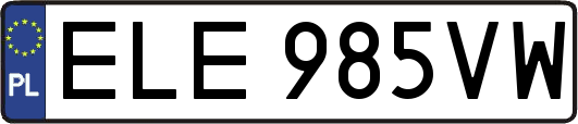 ELE985VW