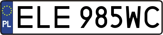 ELE985WC