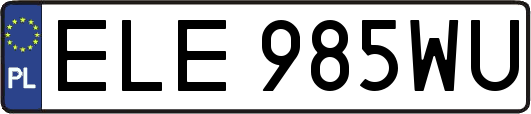 ELE985WU