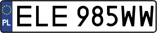 ELE985WW