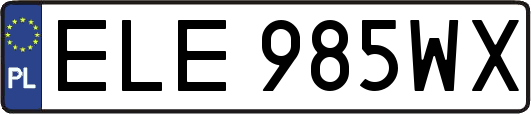 ELE985WX