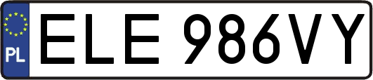 ELE986VY