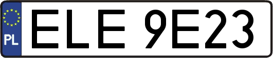 ELE9E23