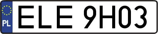 ELE9H03