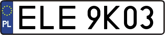 ELE9K03