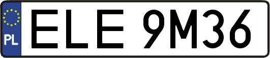 ELE9M36