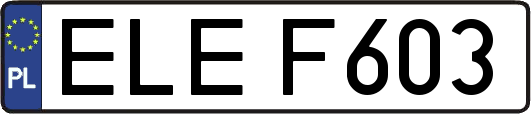 ELEF603