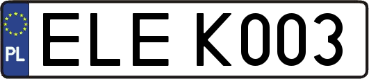 ELEK003