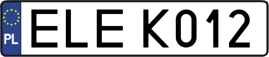 ELEK012