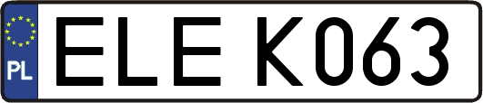 ELEK063