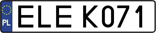 ELEK071