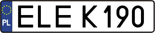ELEK190