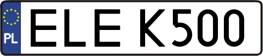 ELEK500
