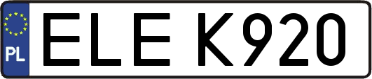 ELEK920